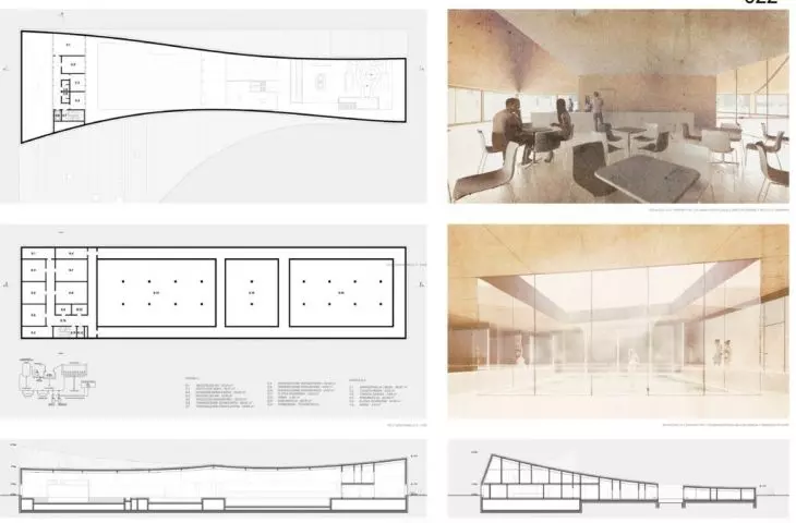 Honorable Mention, cross sections and interior visualization