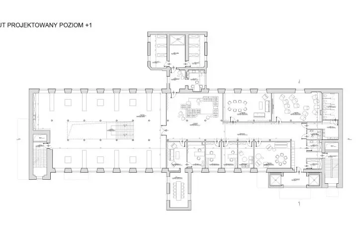 plan of level +1