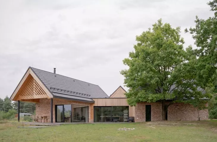 Silesian homestead in Szymonowice