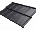 Nel modular metal roofing tile