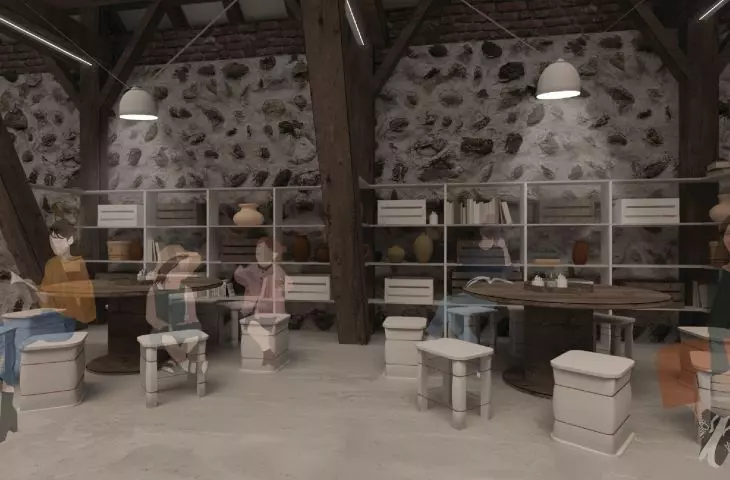visualization of the barn
