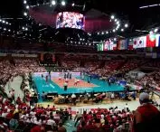 Spodek hall during the 2012 World League competition