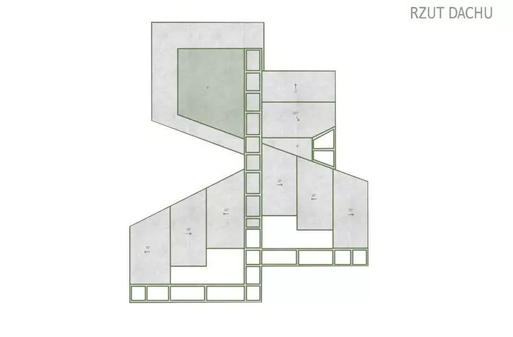 rzut dachu