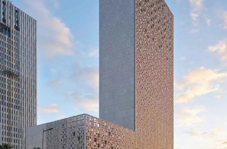 BCP Tower in Casablanca, Morocco