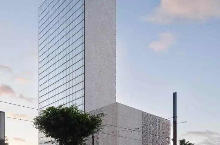 BCP Tower in Casablanca, Morocco