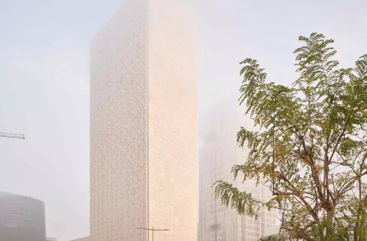 BCP Tower in Casablanca, Morocco