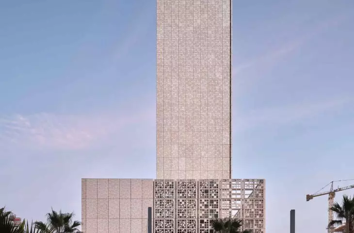 BCP Tower in Casablanca, Morocco