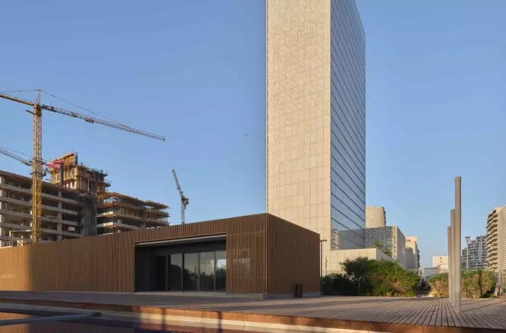 BCP Tower in Casablanca, Morocco