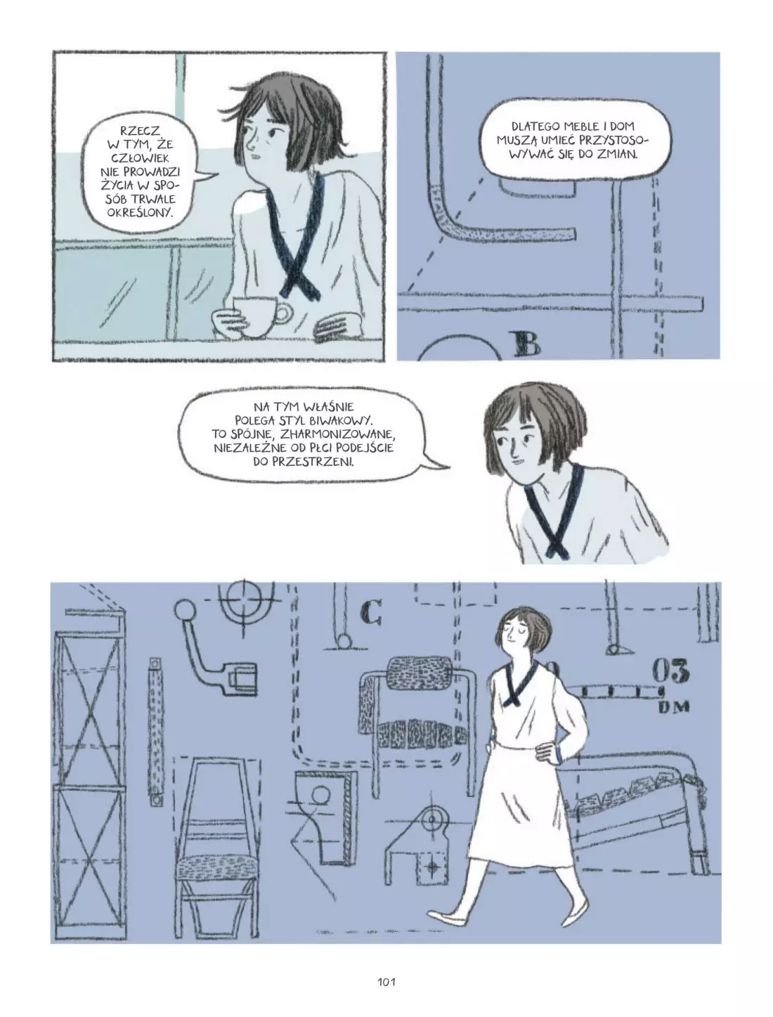 Eileen Gray. Dom pod
słońcem - komiks Zosi Dzierżawskiej
