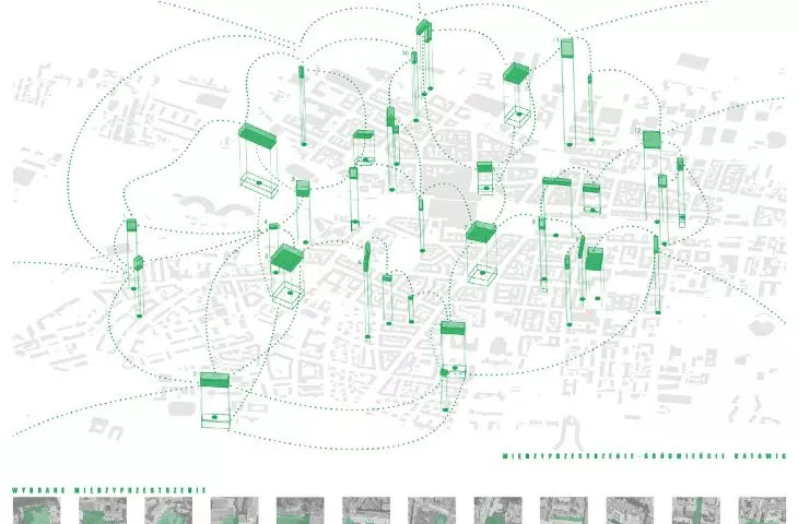 Interspaces for interspeciesism - downtown Katowice