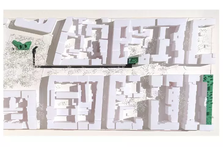 makieta projektowanych przestrzeni