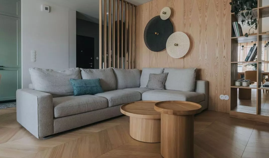 Interior of an apartment in Jeżyce