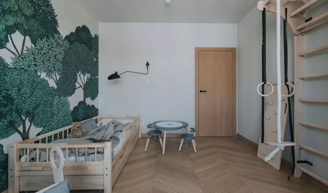 Interior of an apartment in Jeżyce