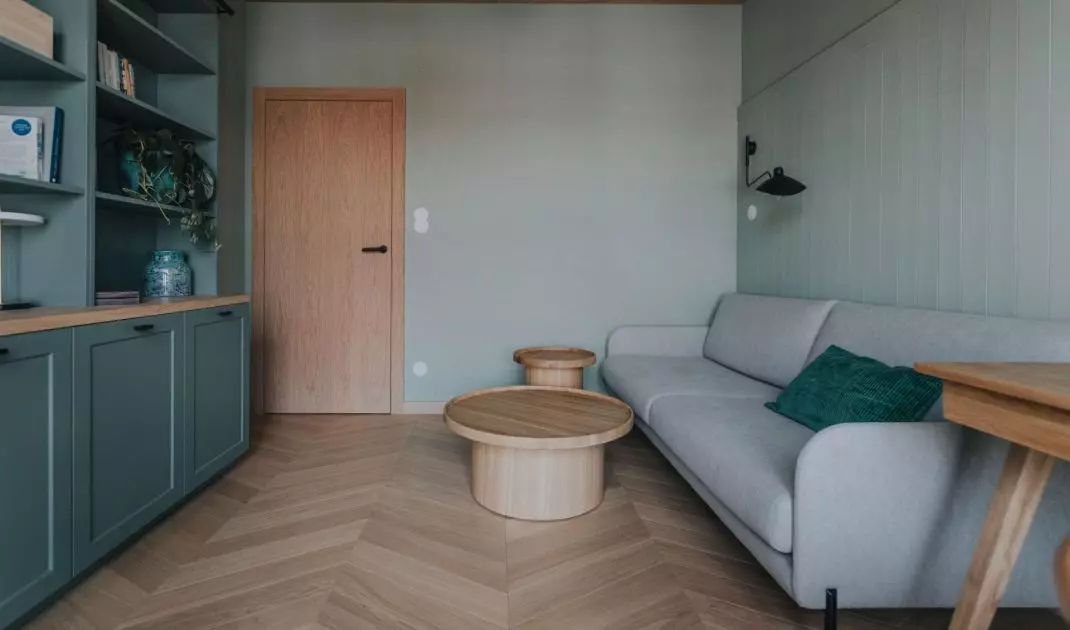 Interior of an apartment in Jeżyce