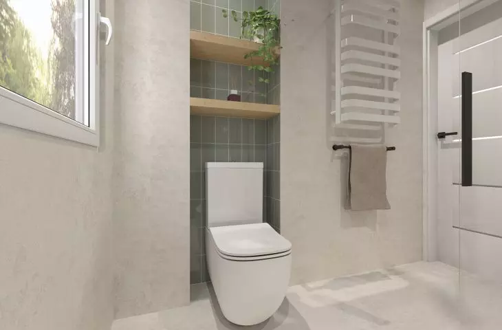 Ergoseat 3.0 compact, Scala White heater, Nias towel rack