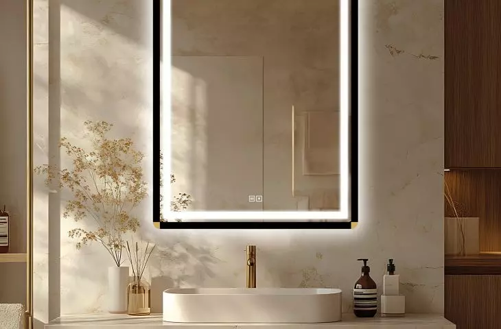 Duo Gold Venti Mirror