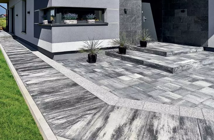 Bulwar onyks, Patio płukany biały i Patio onyks