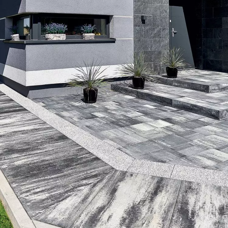 Boulevard onyx, Patio washed white and Patio onyx