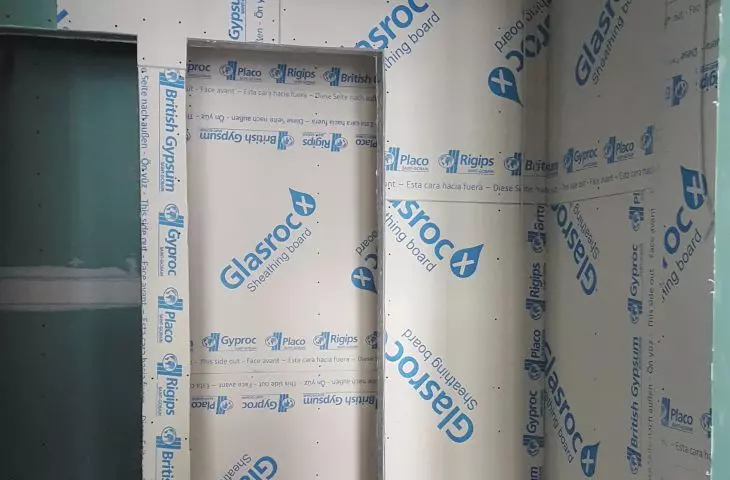 Rigips Glasroc X Ocean w zabudowie szkieletowej