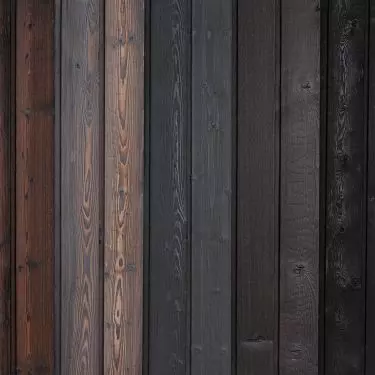 Paleta kolorów Shou Sugi Ban od Degmeda