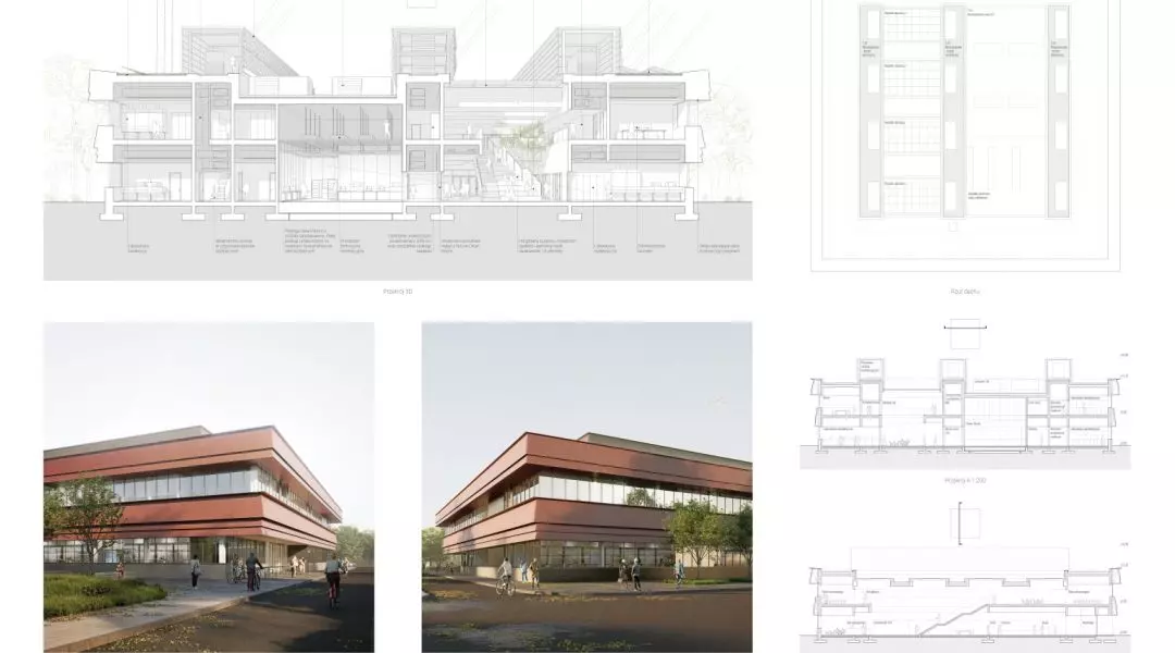 II Nagroda, proj.: MODULOR, PROLOG