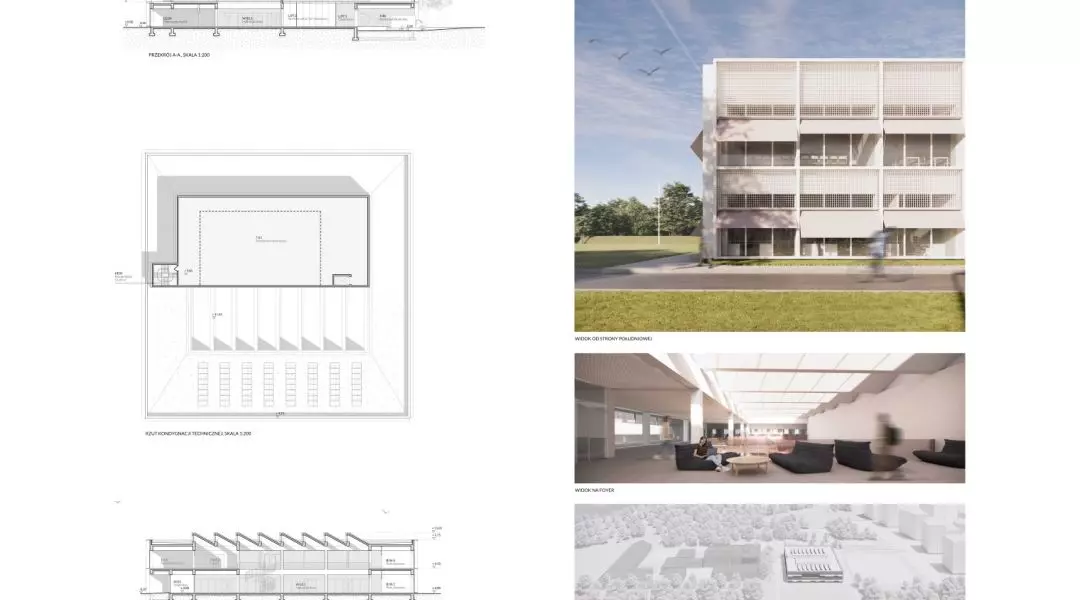 Wyróżnienie, proj.: ZOA Architekci