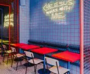 Cheesus walk with me - original neon signs