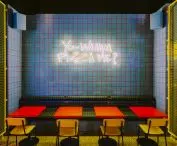 You wanna pizza me? - neon inspirowany graffiti