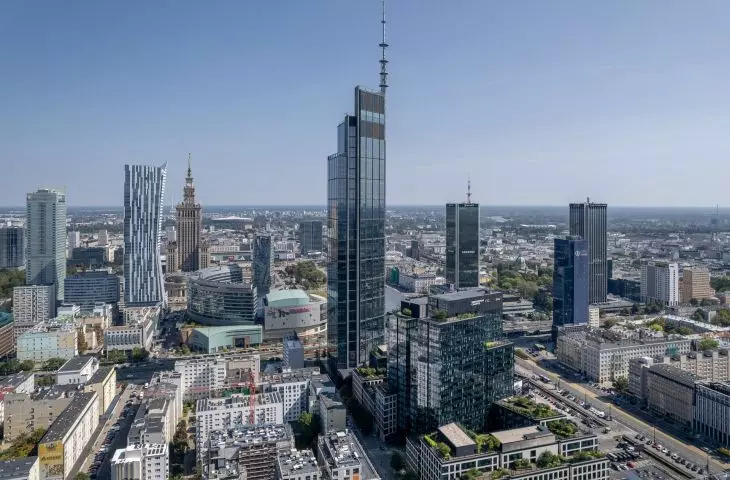 Varso Tower in Warsaw