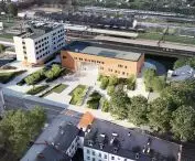 New railway station in Slupsk - visualization