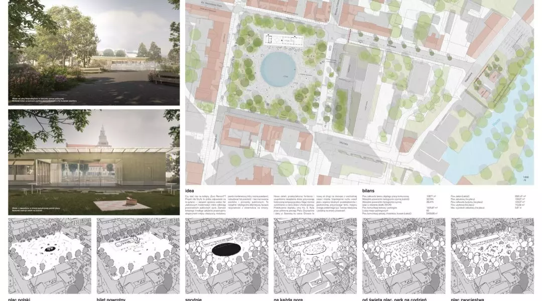 III Nagroda, proj.: Agnieszka Stochaj Architekt, B76 Piotr Banaszek, Kamila Melka, Jakub Wichtowski