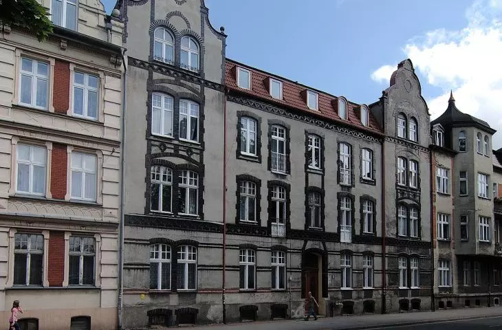 tenement houses on Kołłątaja Street, Słupsk