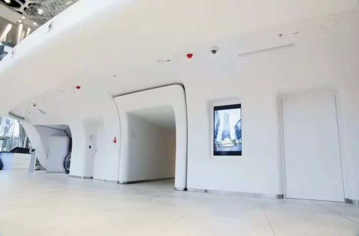 Tunel przeciwpożarowy w Warsaw Spire 