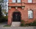 Projekt szyldów studia workshop91 dla biura przy al. Grunwaldzkiej