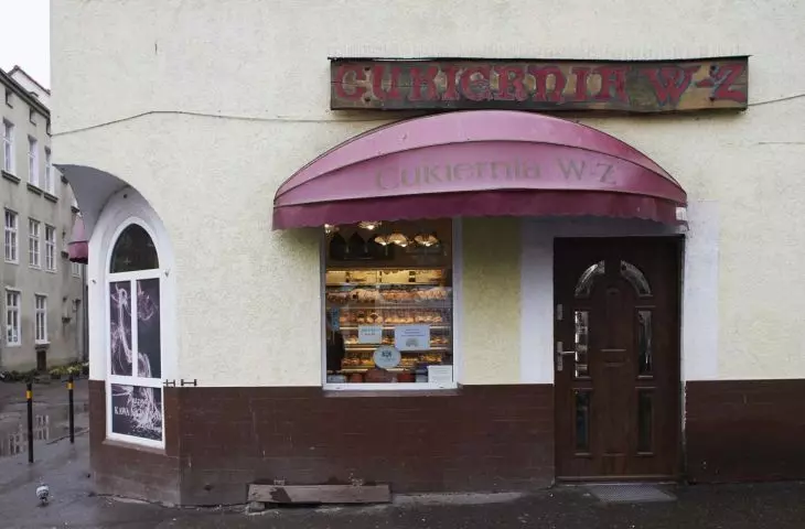 Wejście do kultowej cukierni W‑Z