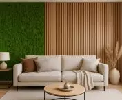 lamellar panels and moss