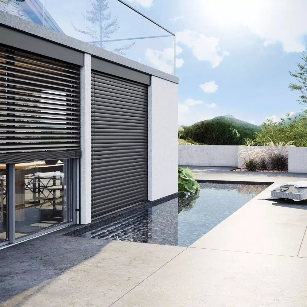 Facade blinds