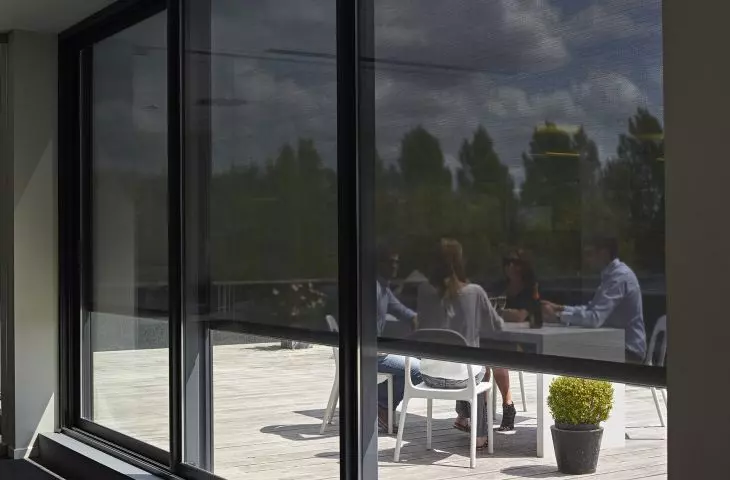 SUNSCREEN facade roller shutters