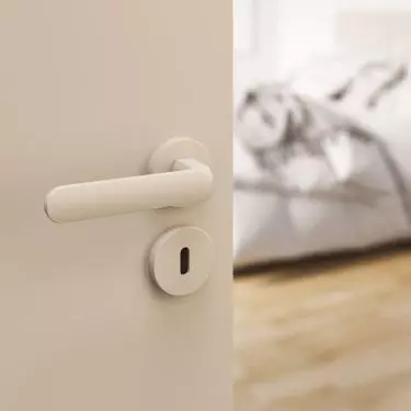 Klamka drzwiowa ORGANIC DH29 w kaszmirze (kolor R501) 