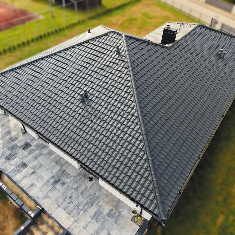 VELA 7016 Ultramat metal roofing tile 