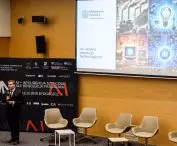 Kamil Giera (Ministry of Digitization) presented the key tenets of the EU AI Act and the resulting obligations.