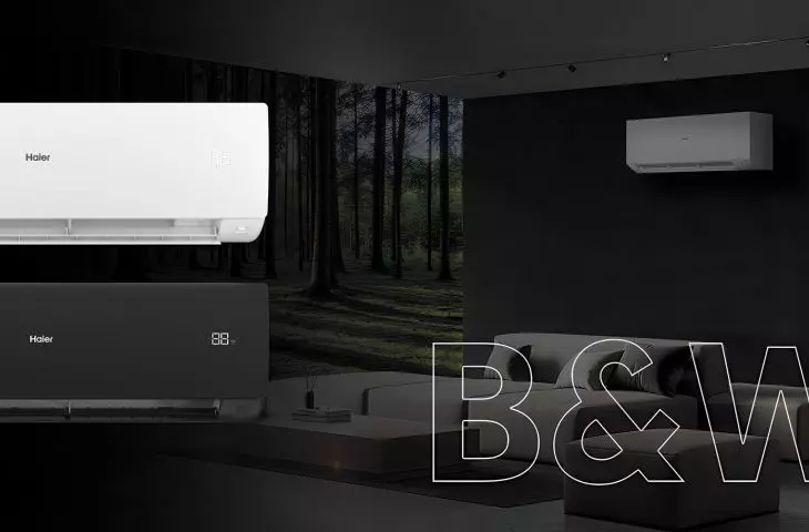 Seria klimatyzatorów HAIER Black&White do każdego rodzaju wnętrza