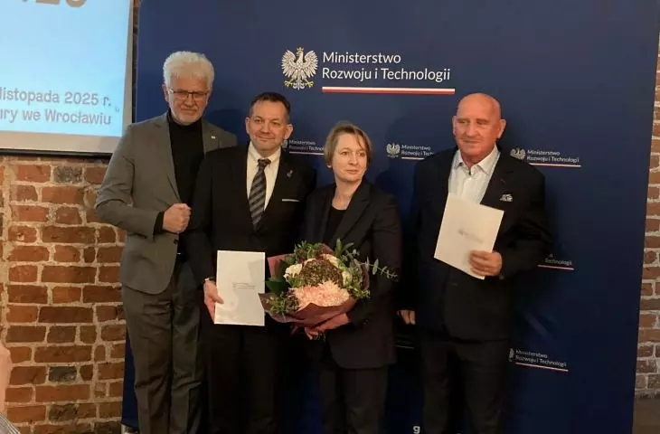 Pictured from left: Borislav Czarakchev, Bohdan Biś Lisowski, Monika Wróblewska and Ryszard Gruda