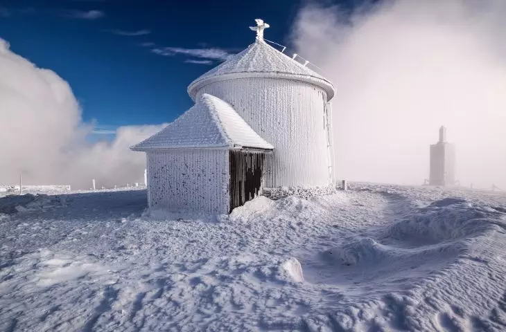 St. Lawrence chapel on Śnieżka mountain
