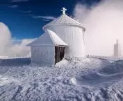 St. Lawrence chapel on Śnieżka mountain