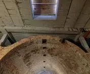 Works carried out in the basement of the Lodging House