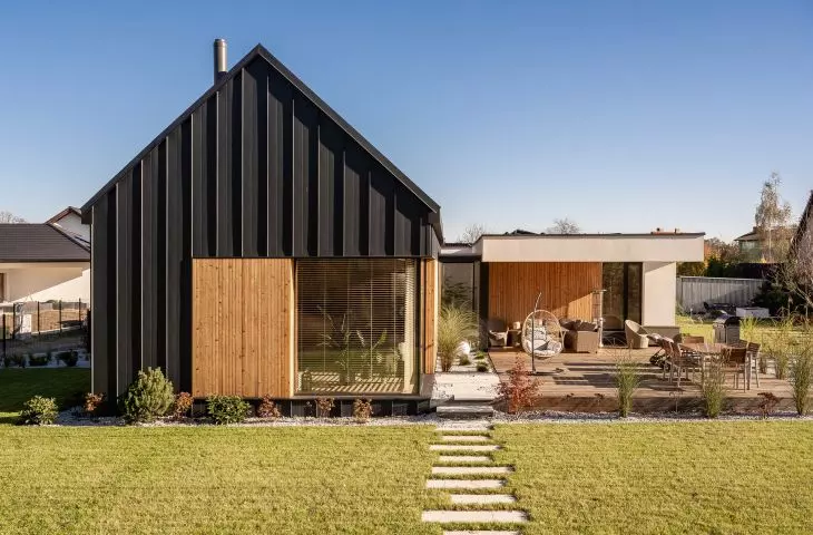 Atrium House in Oswiecim designed by MOKKA studio