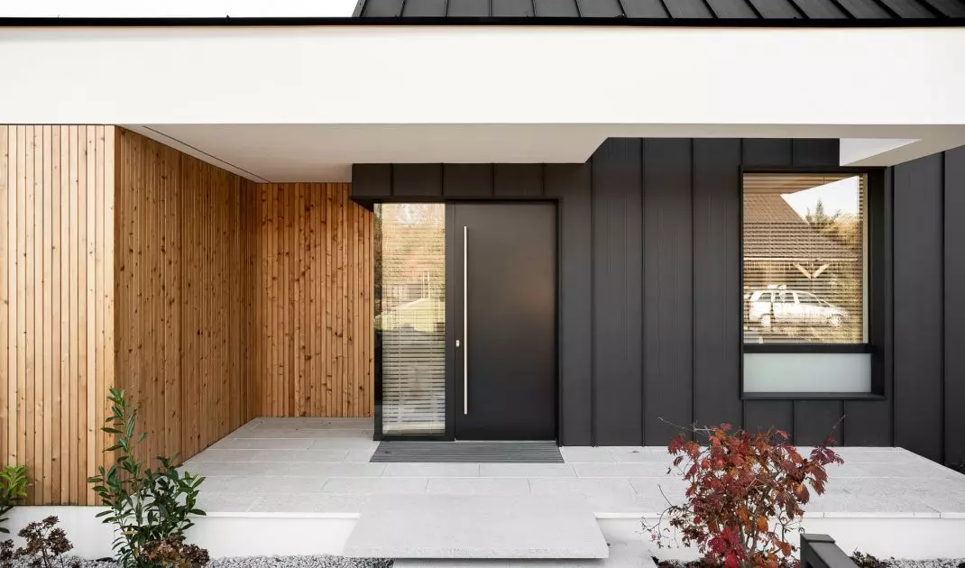 Atrium House w Oświęcimiu projektu pracowni MOKKA