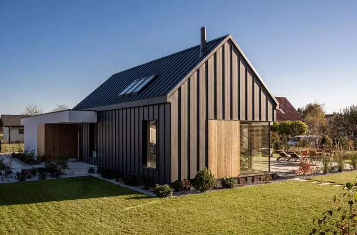 Atrium House in Oswiecim designed by MOKKA studio