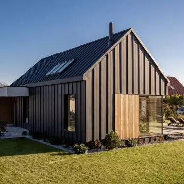Atrium House in Oswiecim designed by MOKKA studio